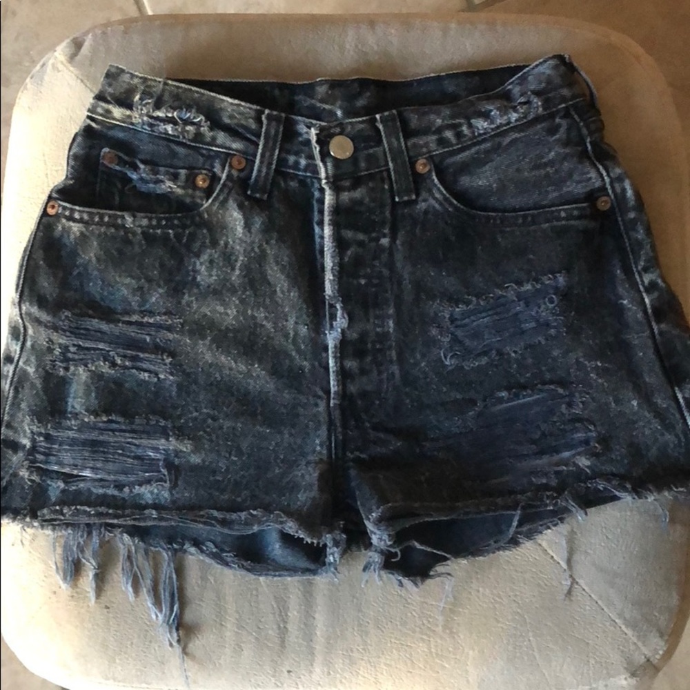 High waisted Levi Strauss